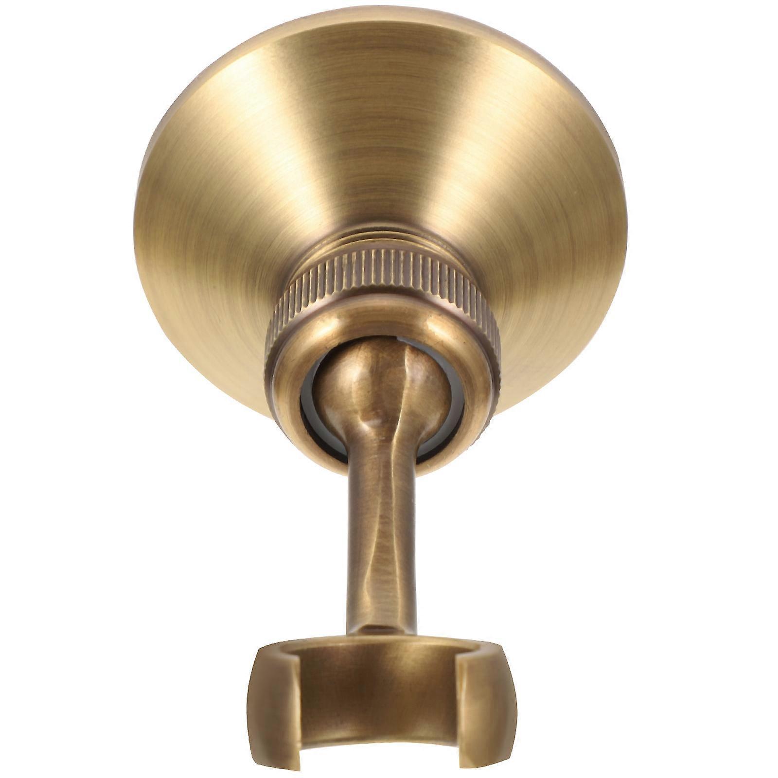 Rotating Shower Handset Holder Wall Mount Hose Bracket Durable Stable Bathroom Shower Head Rack Versatile Design