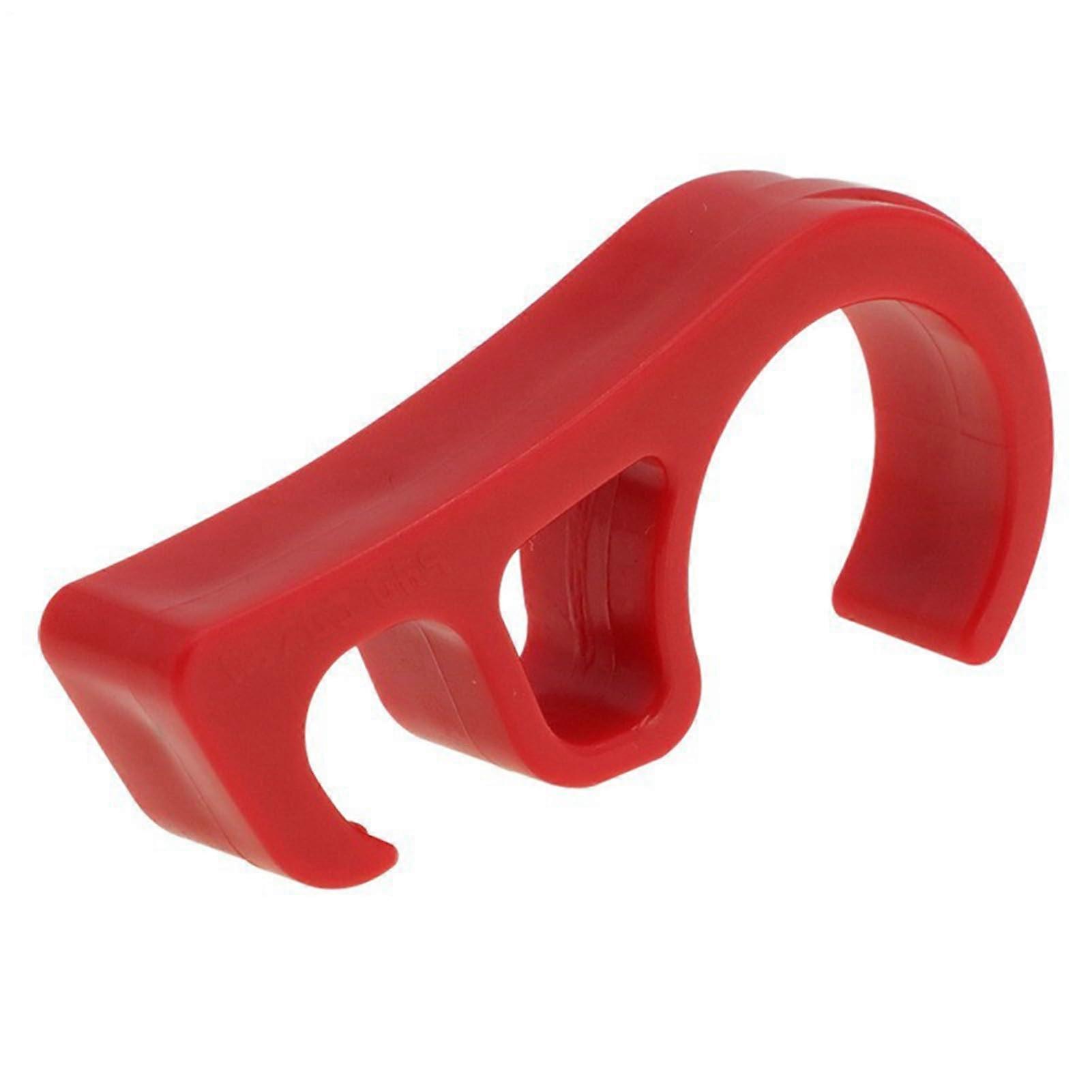 Motorcycle Brake Lock, Metal Anti-Theft Device, Portable Quick Release, Red Security Solution for Rollers and Off-Road Vehicles
