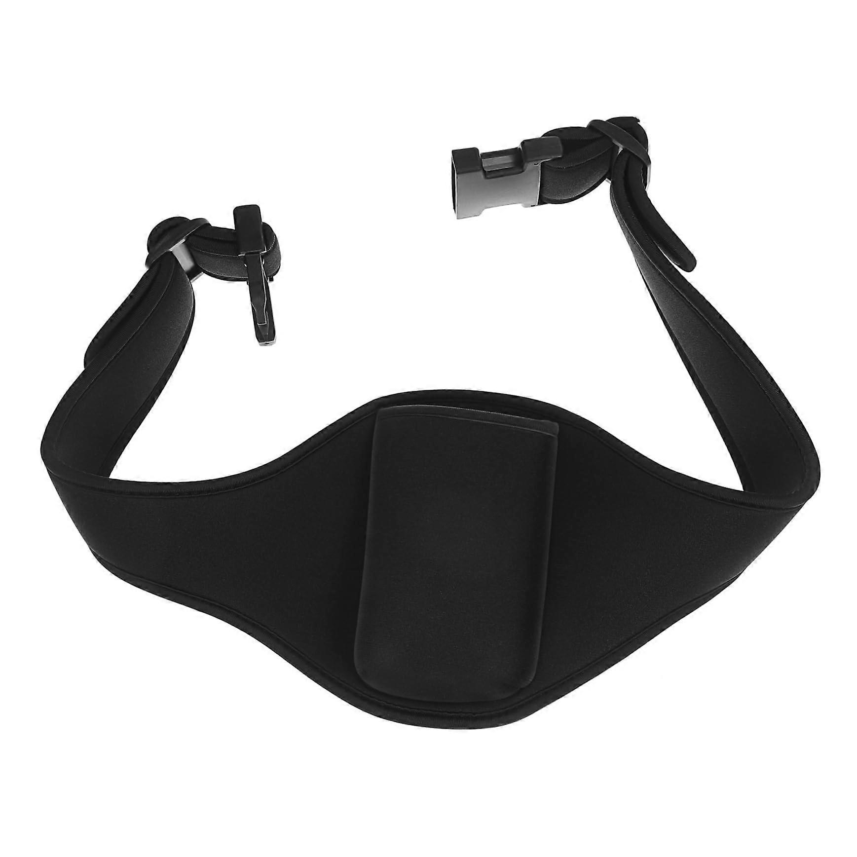 Microphone Belt Pouch Neoprene Adjustable Large Capacity for Theater and Fitness Sweat Resistant Comfortable Storage