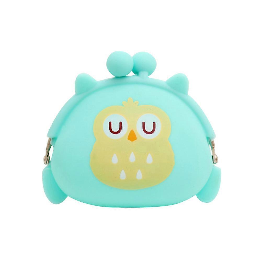 Candy Color Kawaii Animal Coin Purse For Everyday Use Women And Girls Compact 10X9X5CM 1Pack