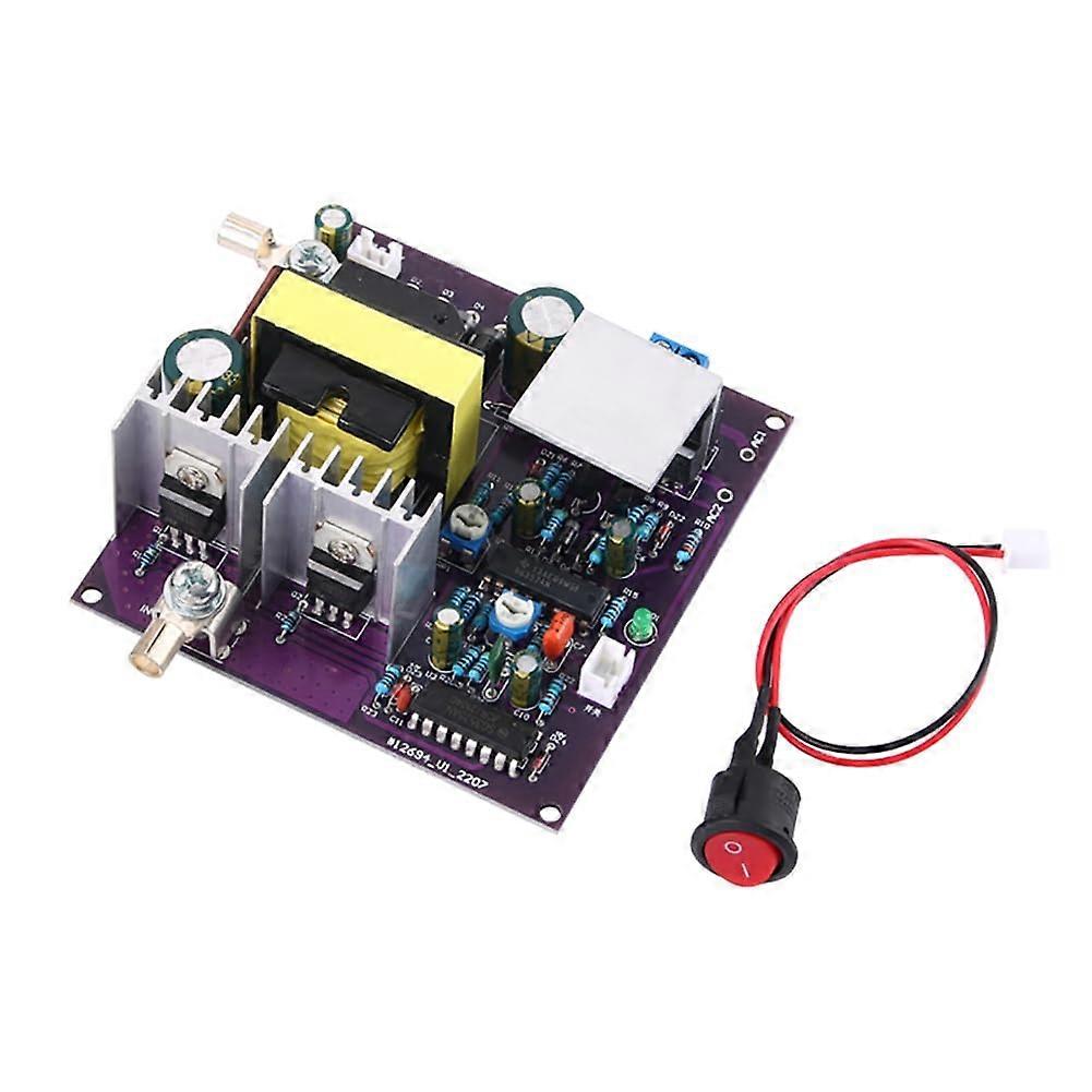 DCAC Power Inverter Plastic 300W Corrected Sine Wave Output 50Hz Inverter 12V to 220V Supply Energy Storage DCAC Boost Board