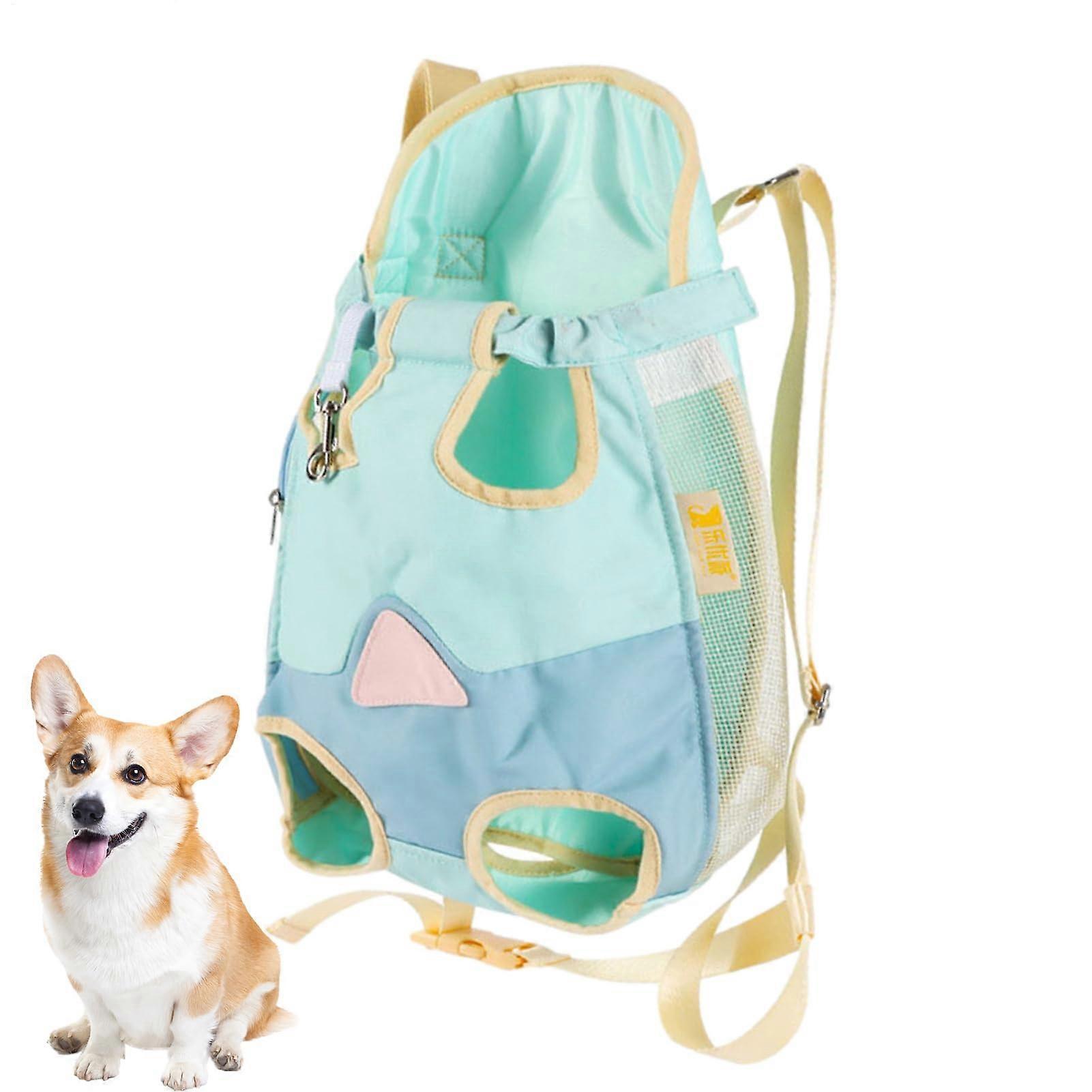 Cat Backpack Carrier With Breathable Mesh, Foldable Portable Pet Carrier For Hiking