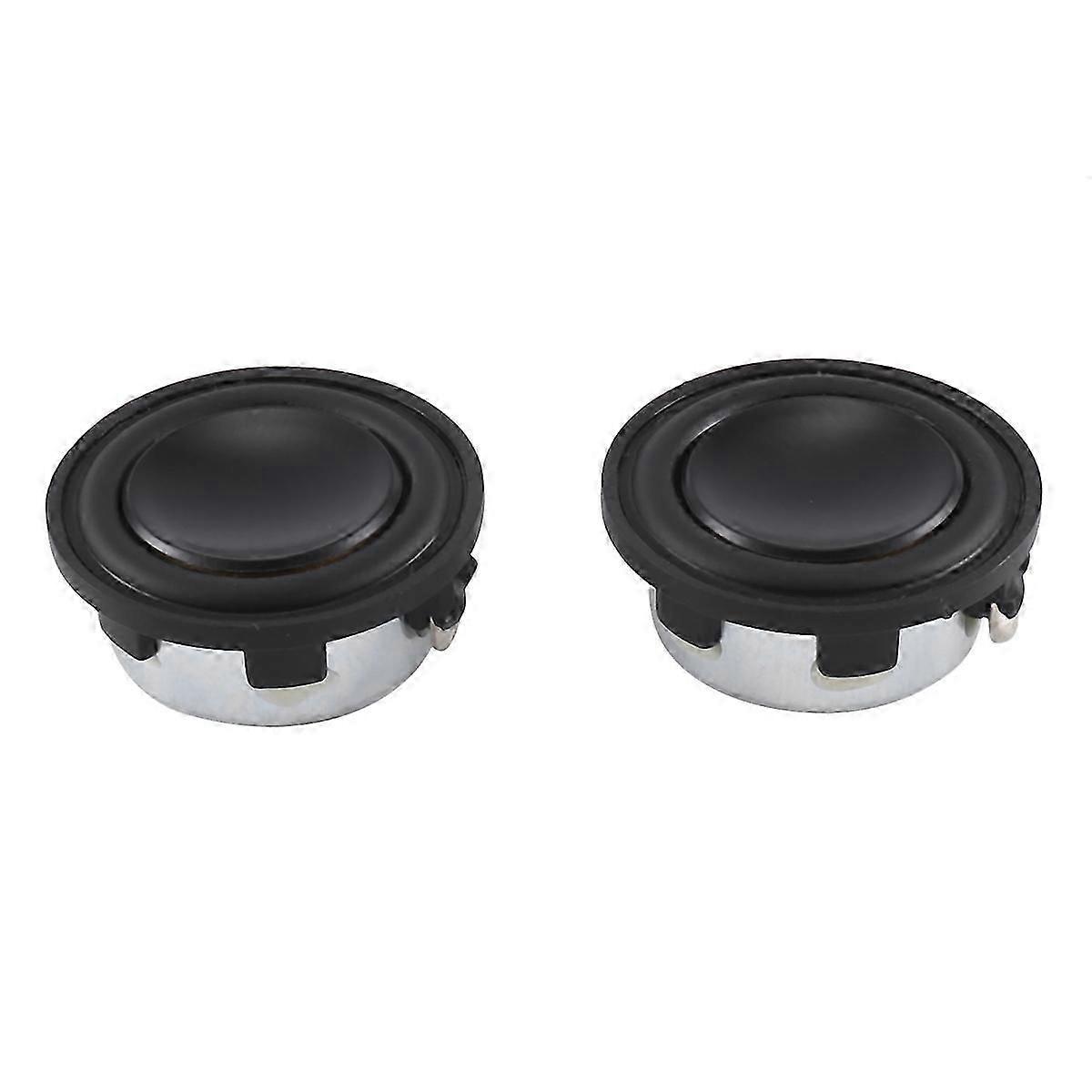 Lot de 2 mini haut-parleurs Bluetooth 1 pouce, 4 ohms, 3 W, 28 mm, gamme complète
