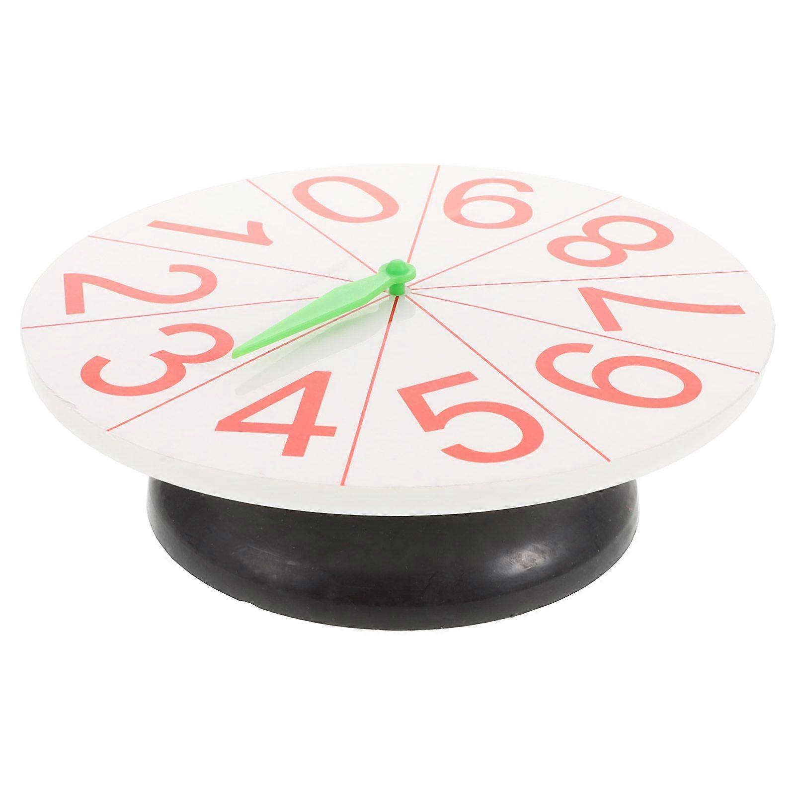 Number Turntable Teaching Turntable Digital Game Toy Teaching Turntable