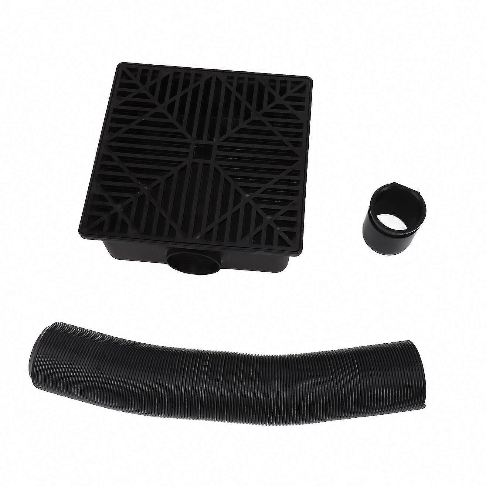 Low Profile Gutter Downspout Extender Flexible Pipe Extension for Foundation Protection