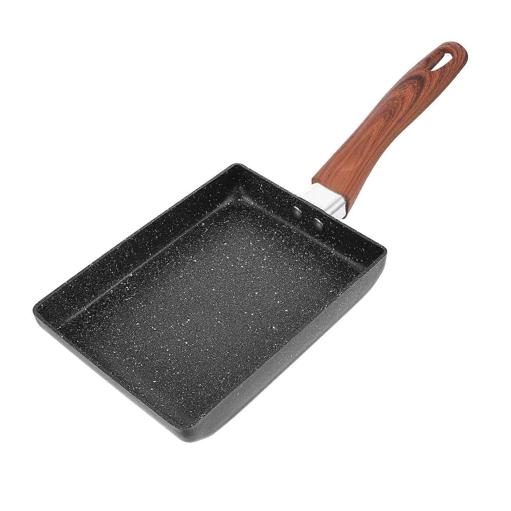 Non Stick Square Frying Pan 1Pc Lightweight Ergonomic Handle Easy to Clean Ideal for Cooking Eggs Breakfast and More