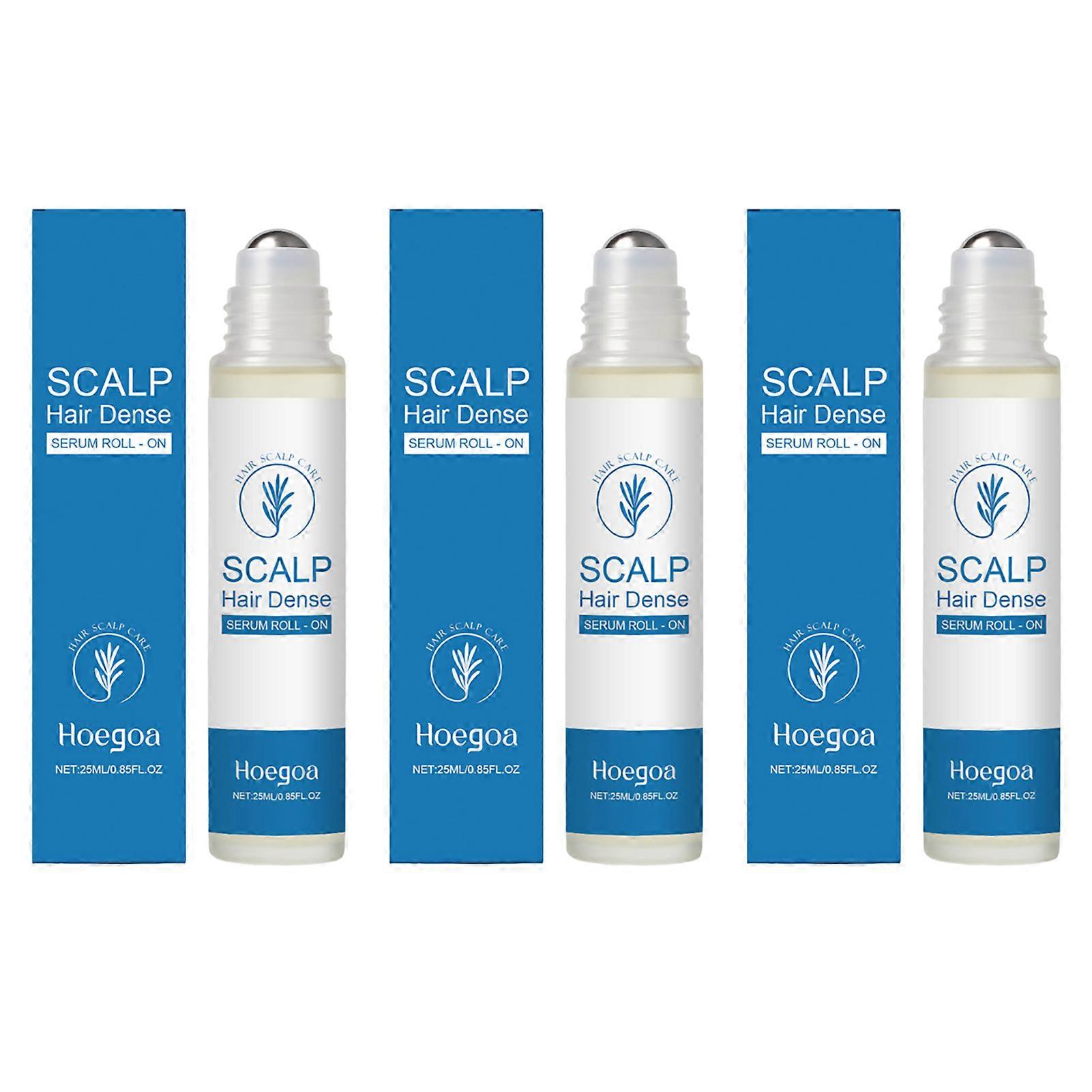 1-3X Zaawansowane serum na porost włosów Roll-On Rosemary Serum na porost włosów Roll On zapobiega wypadaniu włosów Stymuluje mieszki włosowe