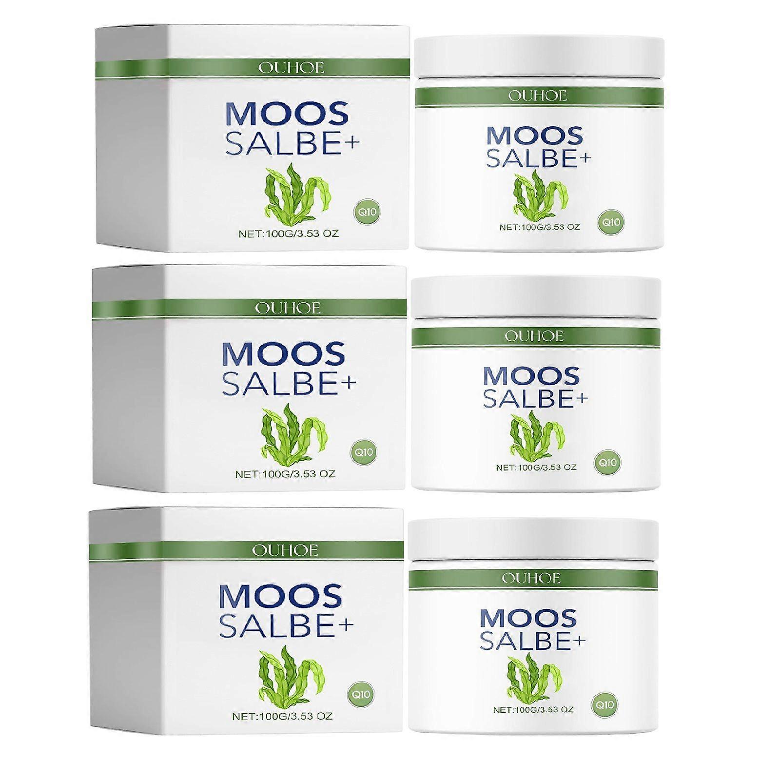 Moss Ointment Plus, Moss Cream Against Wrinkles, Instant Effect Moss Ointment for Face, Anti-Wrinkle Moisturizing Cream