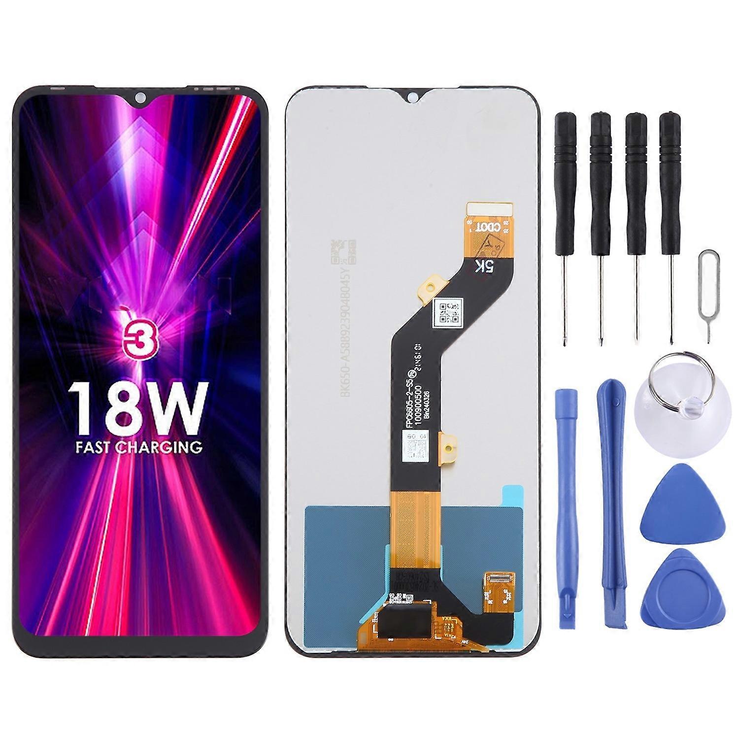 LCD Screen + Touch Screen For itel Vision 3
