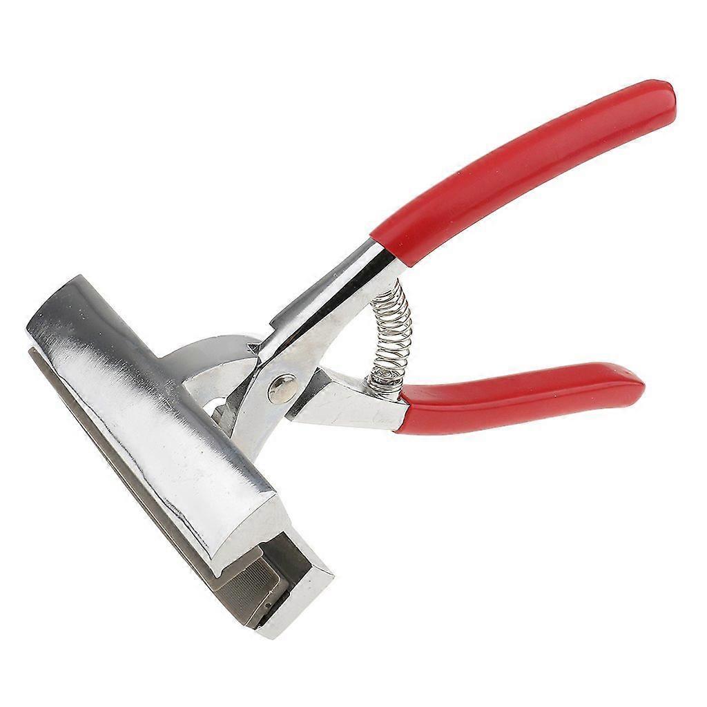 Canvas Collet Chuck Collet for 12cm Stretched Artists Canvas Stretcher Frame Stretching Clamp Oil Painting, Red