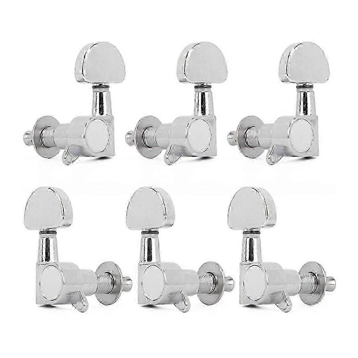 Improved Closed String Knobs for Folk & Classical Guitars, Specifically Designed for Guitars & Ukuleles