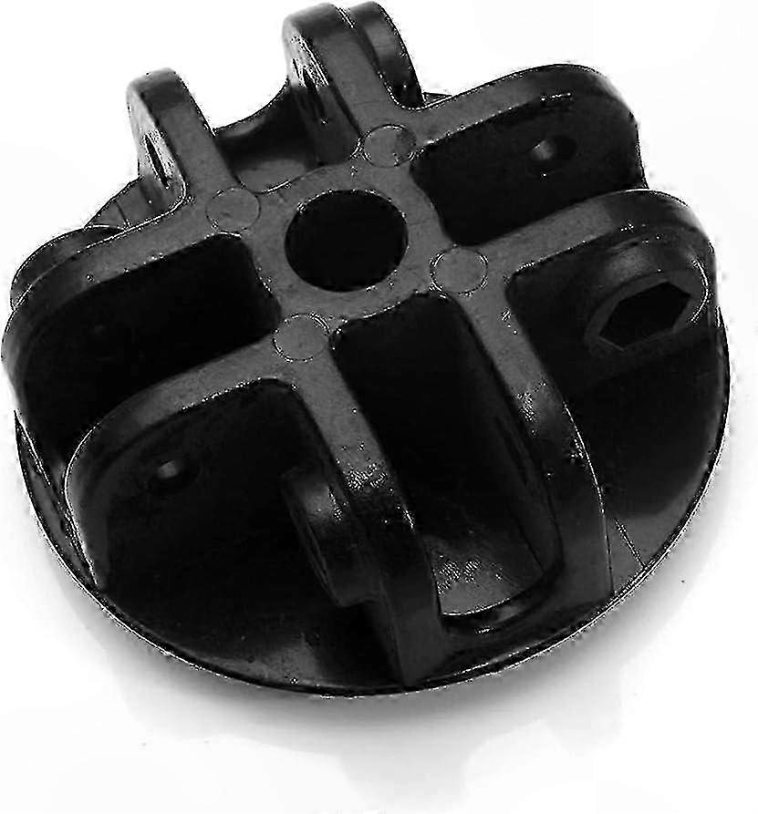 Black Plastic Roof Center Bracket for Gazebo Tent and Sunshade Replacement Parts Multi Directional Connection Fitting Accessory