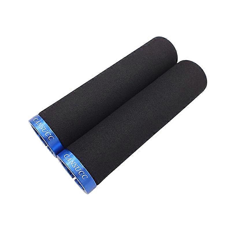Bicycle handlebar grips, made of sponge aluminum for fixing, suitable for ordinary mountain bikes and fixed-gear bikes