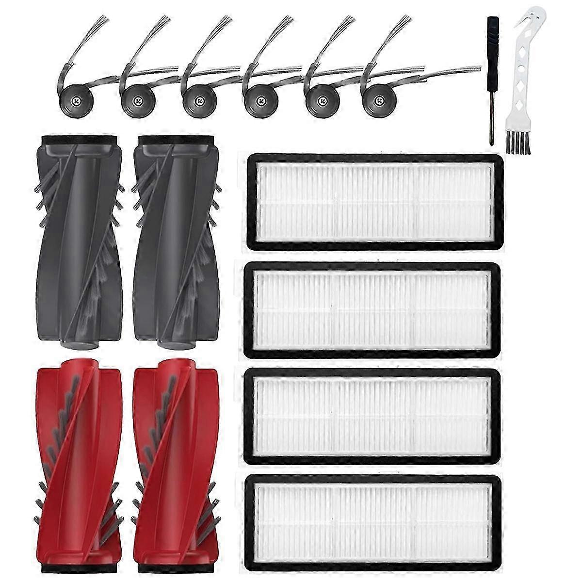 Suitable for Roborock Qrevo Curve/P20 Pro: 16PCS Replacement Parts & Attachments