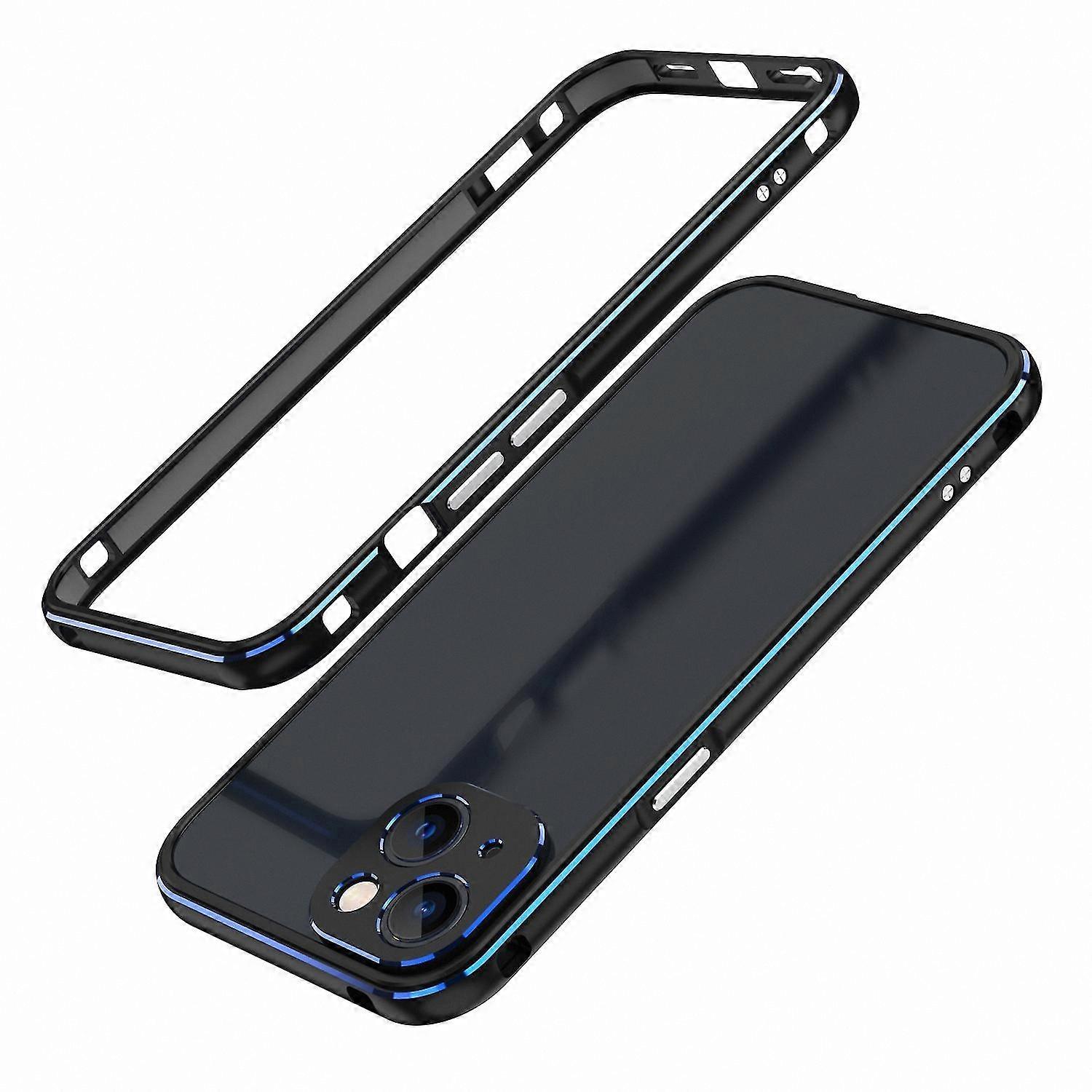 Protective Case with Metal Frame and 13 Lens Guards for Screen and Camera Protection