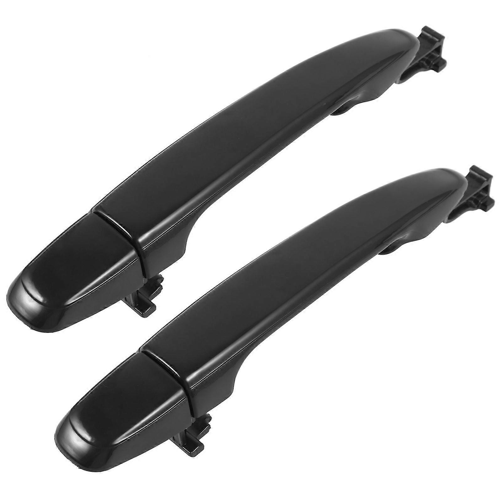 Door Interior Lever Auto Door Handle Replacement Plastic Sleek Design for 1 Pair