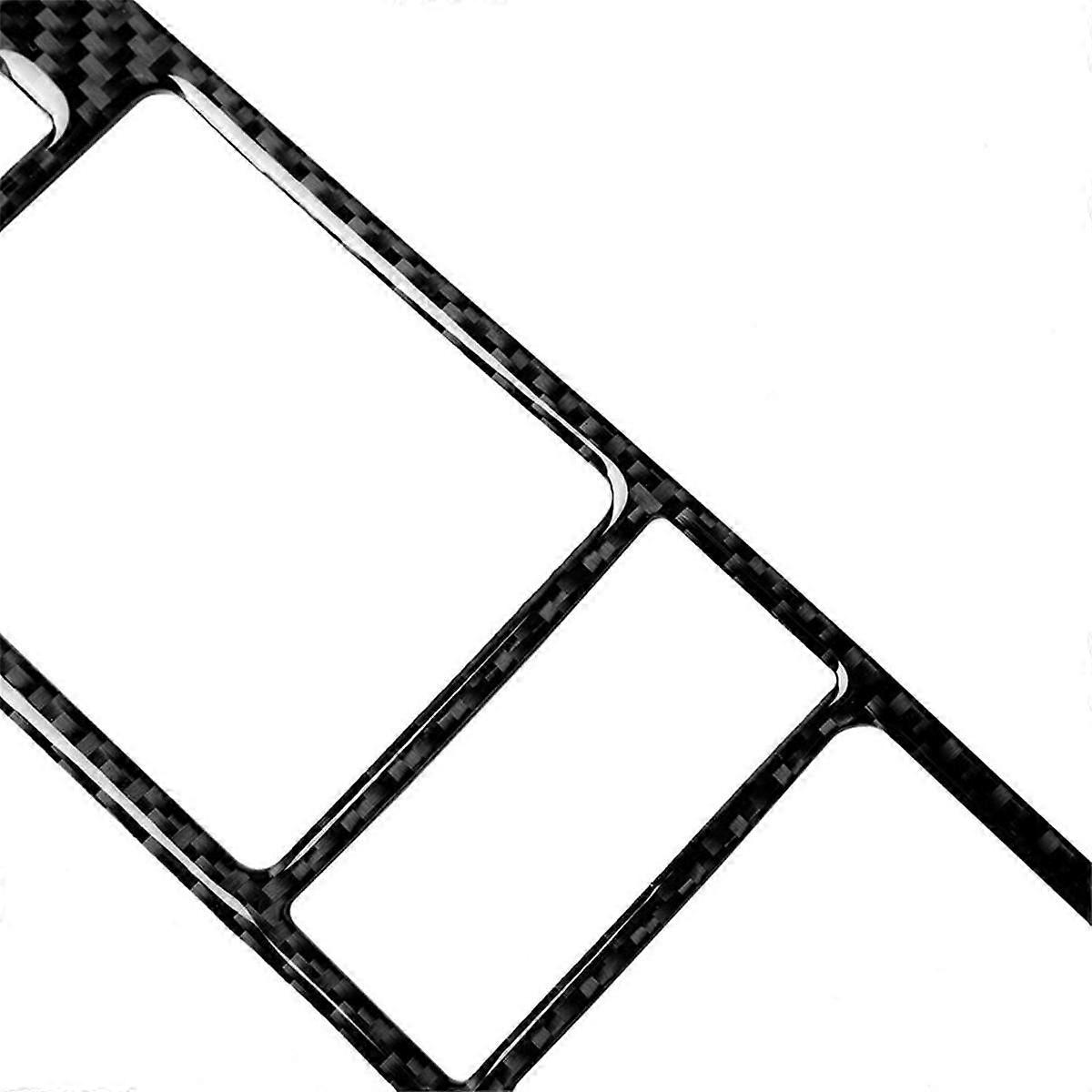 Carbon Fiber Center Outlet Panel Cover for C Class W204 2007-2010