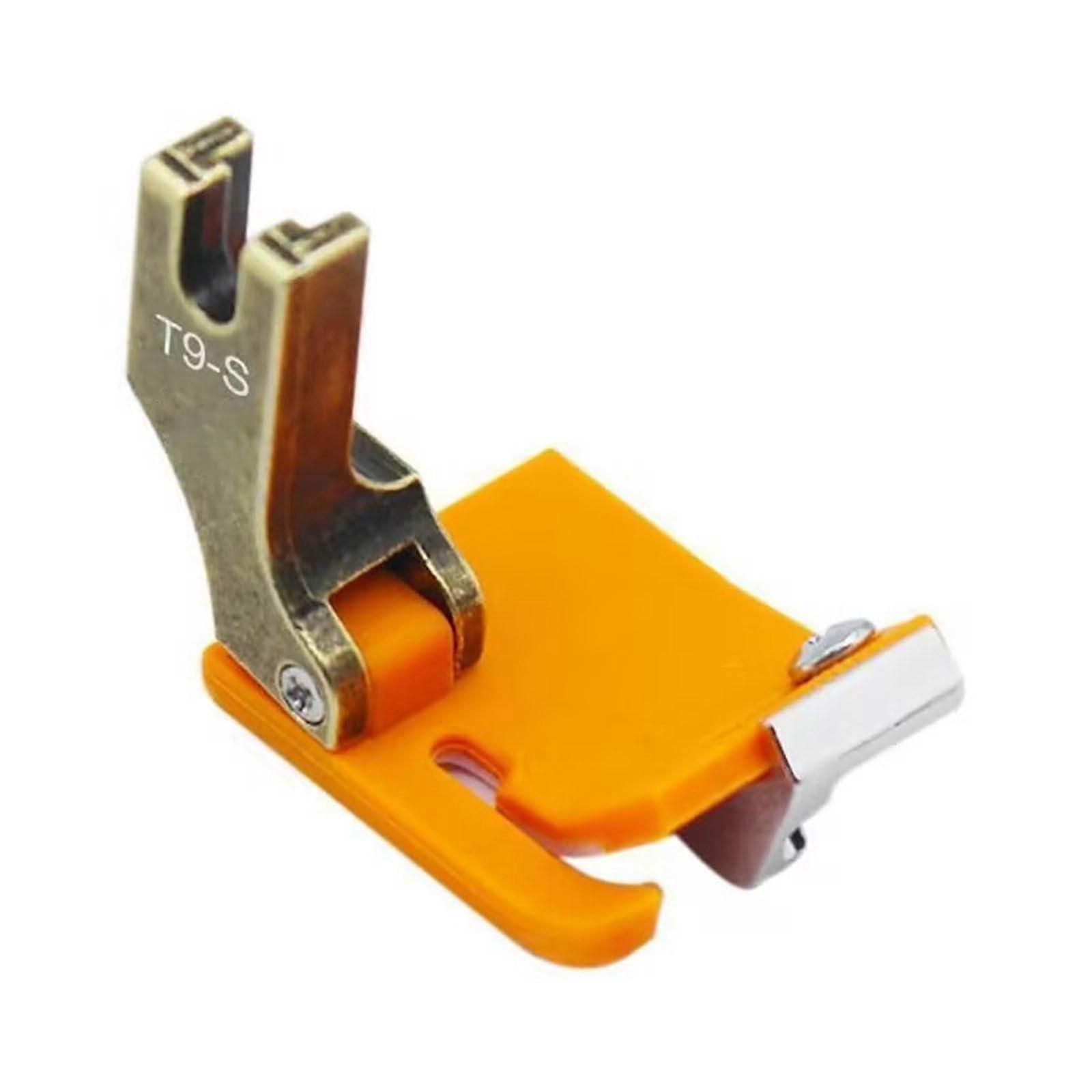Expert Level Sewing Presser Foot Extended Area Plastic Construction Ideal for Multiple Layer Cloth Handling Multicolor