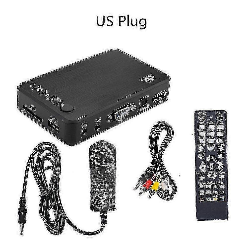 Full Hd Multimedia Player Usb External Hdd Media Player Autoplay -compatible Tv Box Tv Video Av Mkv Avi FF RYzd