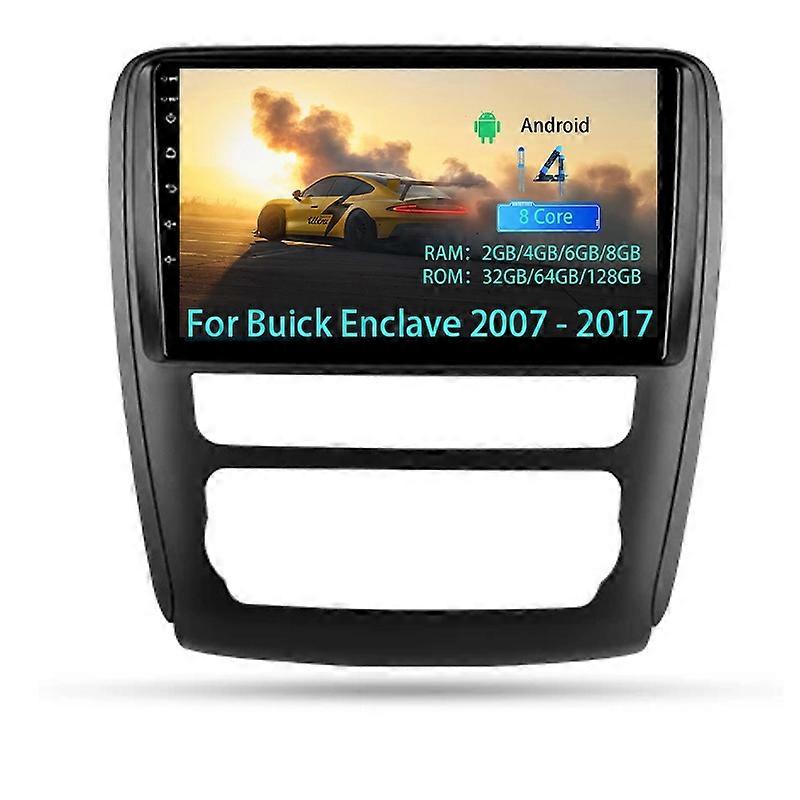 Android för Buick Enclave 2007-2017 Carplay GPS huvudenhet Navigation Stereo Videoskärm Wifi