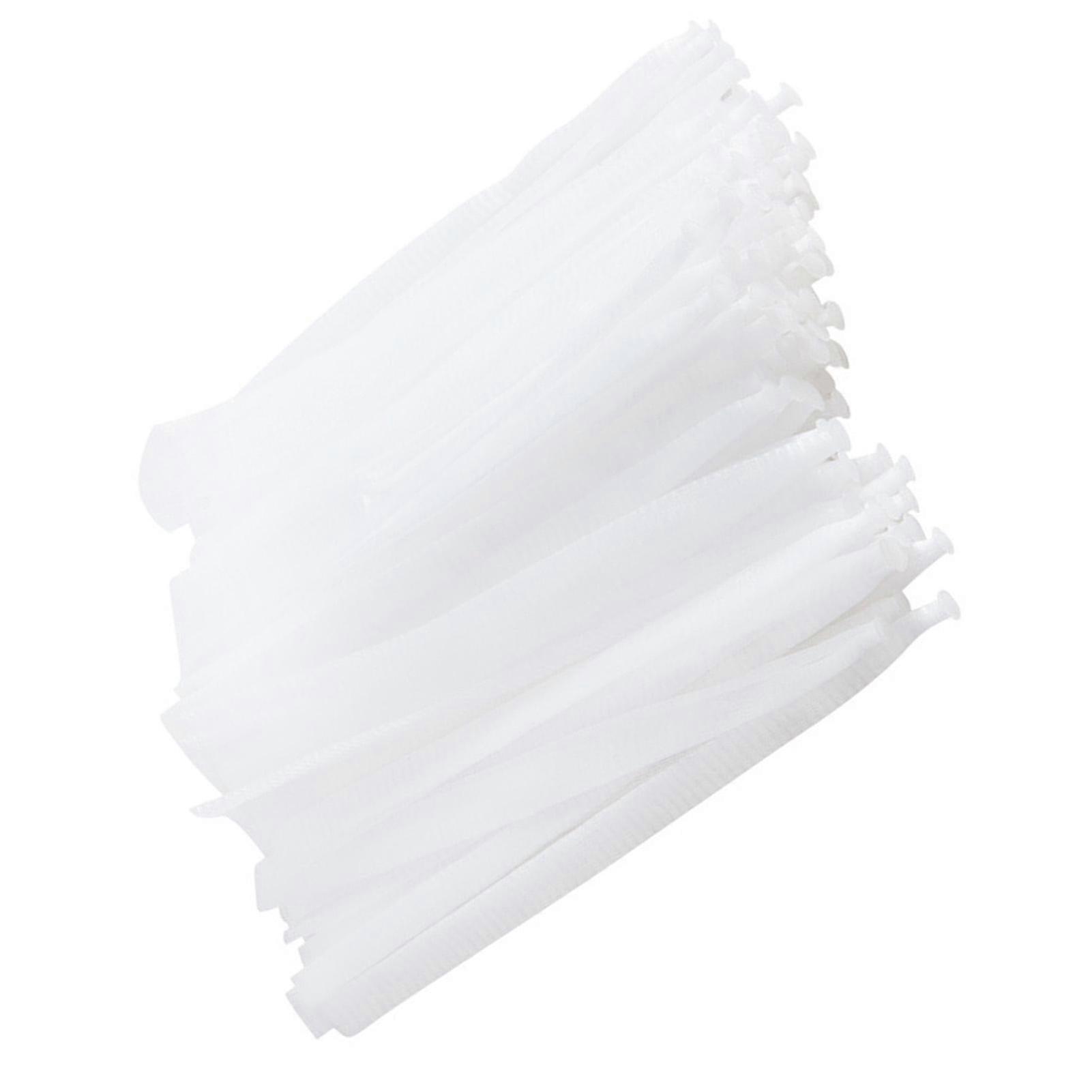 100PCS Sink Strainer Mesh Bags PE Disposable Anti Clogging Elastic Sink Strainer Trash Filter Bag for Home Kitchen 2025