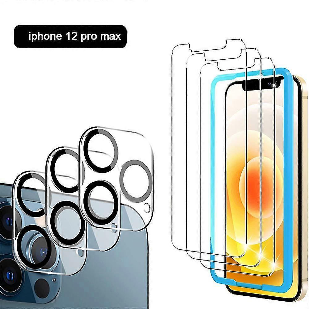 iPhone 12 Series Full Coverage Protection Ultra Clear Screen And Camera Lens Guard 2025
