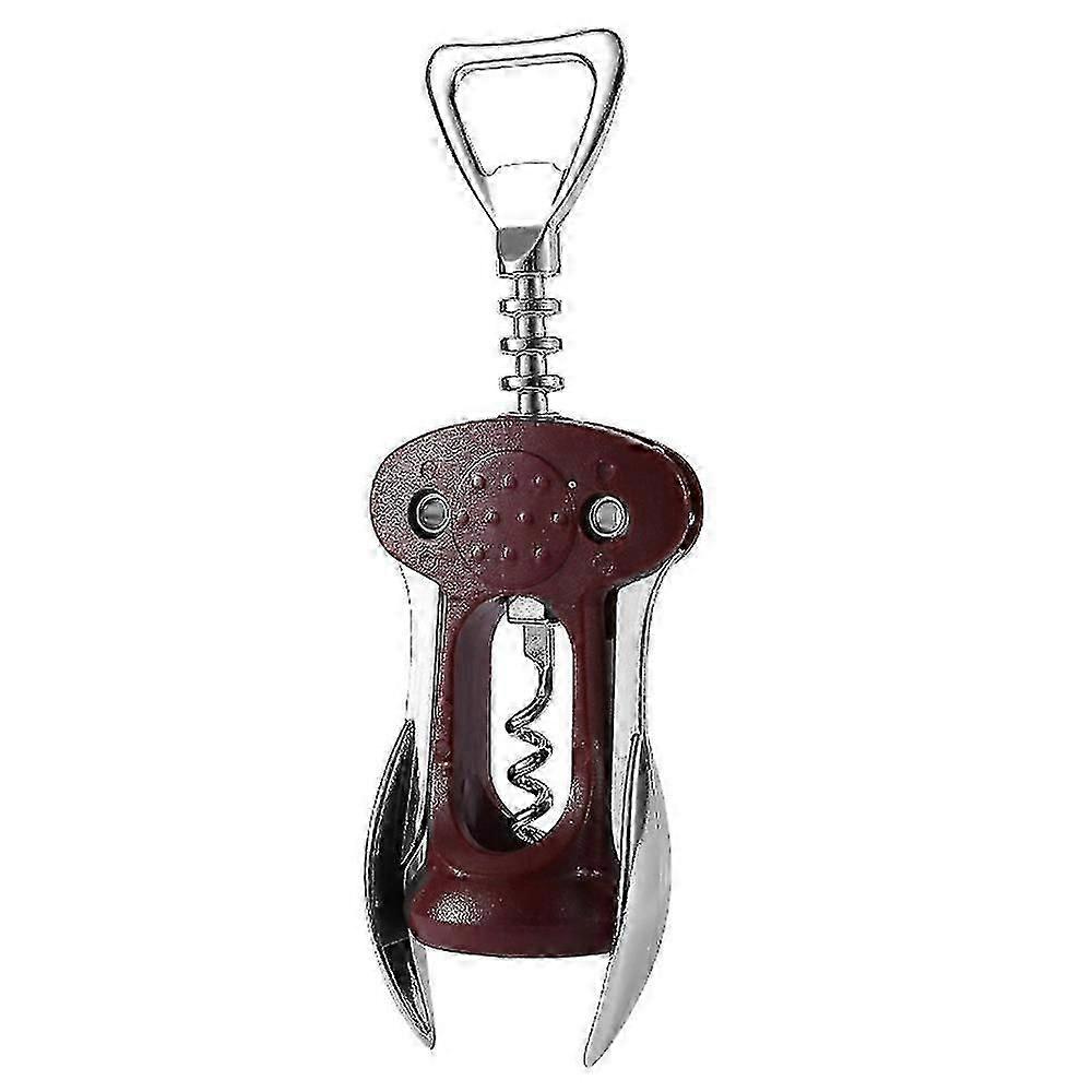 Zinc Alloy Wing Corkscrew Wine er, Multifunctional Wine Bottle er For Corkbeer Cap,5019