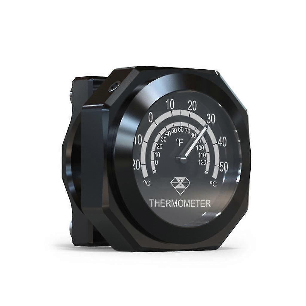 Langlebige Motorrad Legierung Uhr / Thermometer Temperaturmesser Messgeräte Zuverlässige Zeitmessung Motorräder Zubehör
