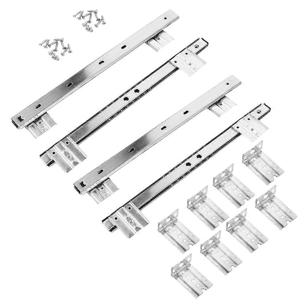 Keyboard Slide Keyboard Replacement Guide Rail Made of Cold Rolled Steel 1Set