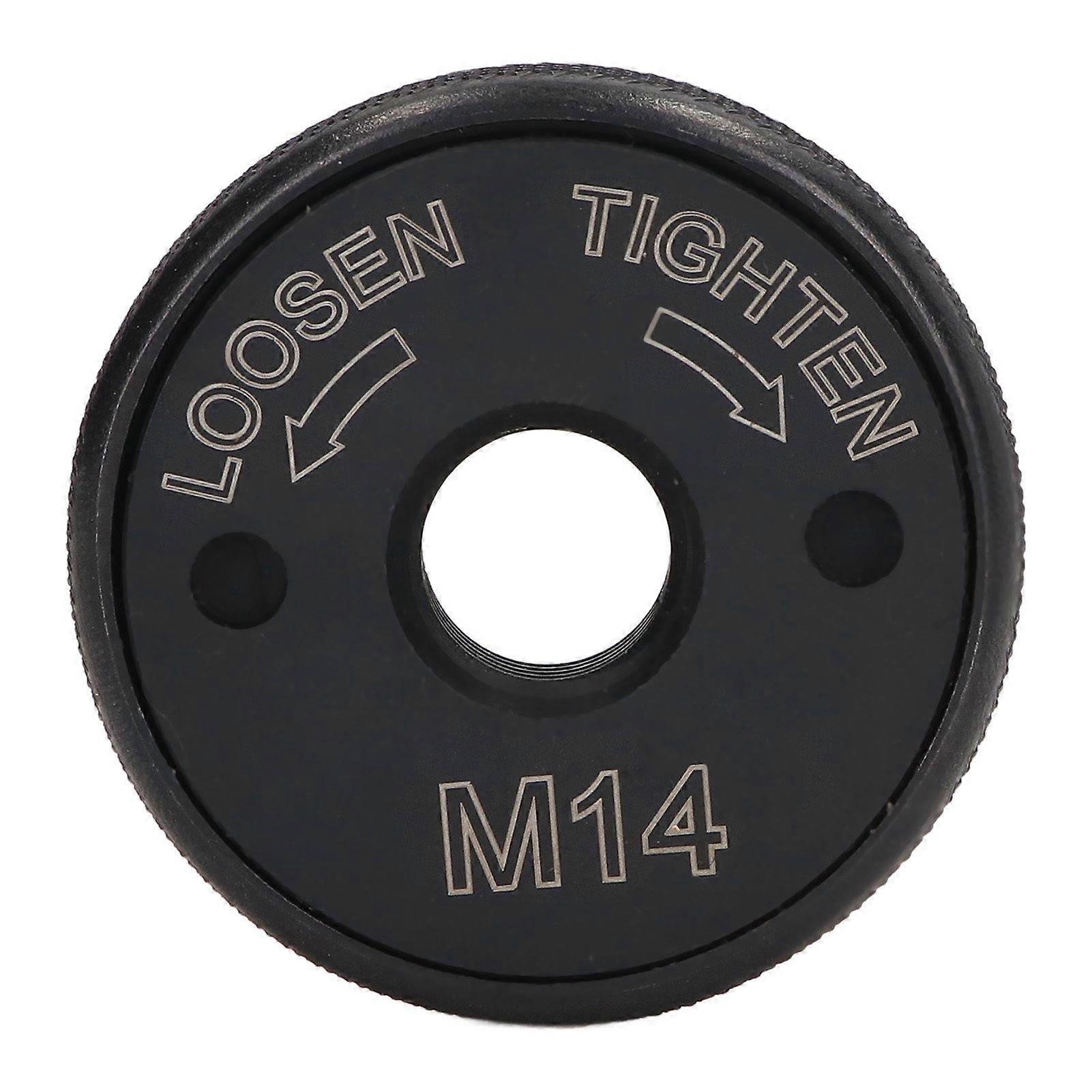 Angle Grinder Flange Nut Self Locking M14 45mm 40Cr Quick Release Pressure Plate Part