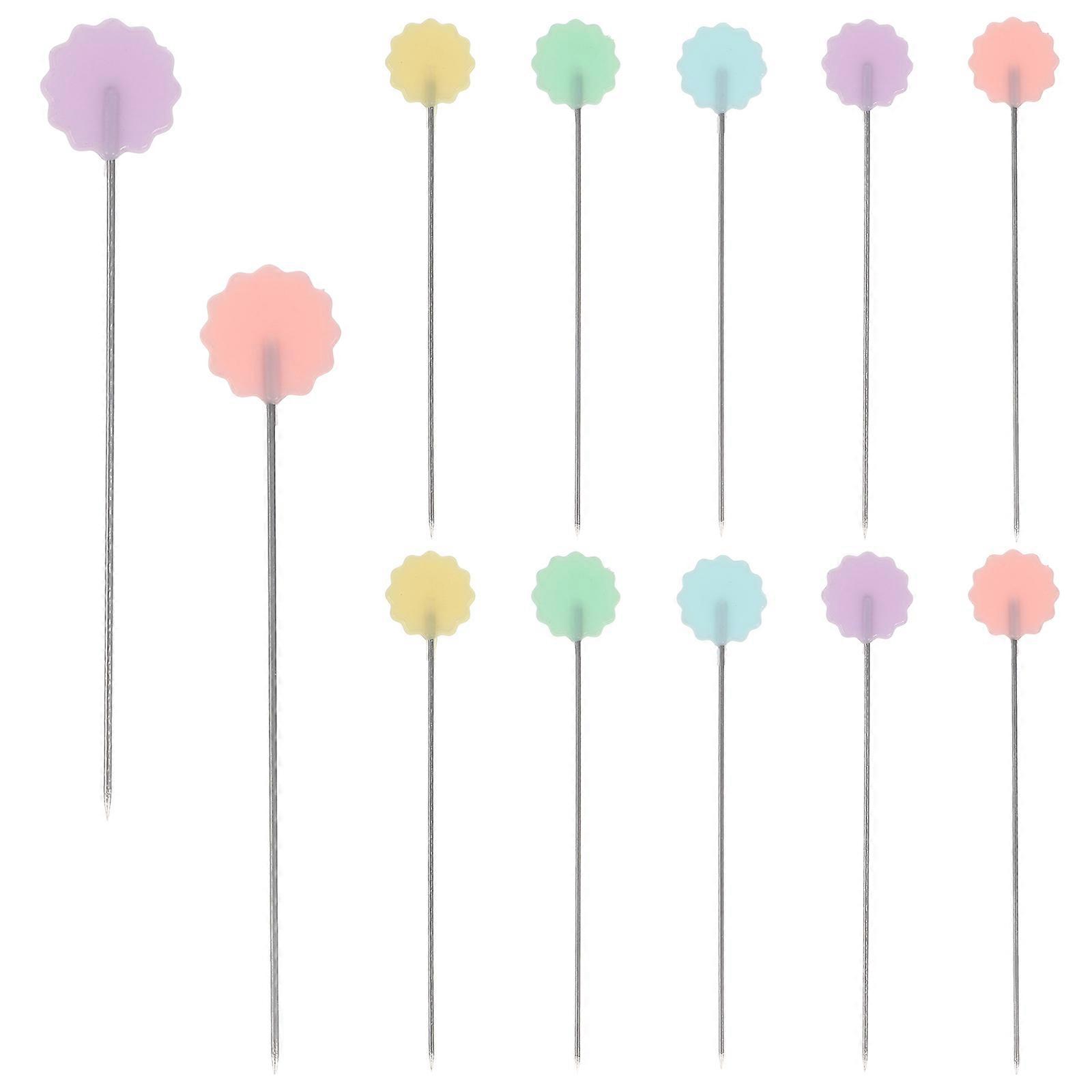 Decorative Pin for Dress Maker Plum Blossom Sewing Needles 500Pcs Assorted