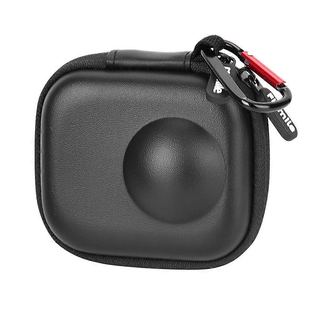 FLYMILE For DJI Osmo 360 Panoramic Camera Storage Bag PU Leather Carrying Case