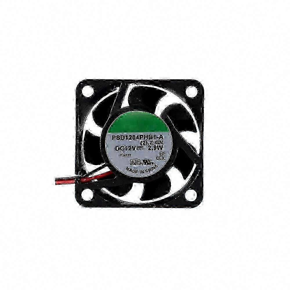 DC Cooling Fan PSD1204PHB1-A 2-PIN 2.9W 40X40X15MM for DC12V Computer Case