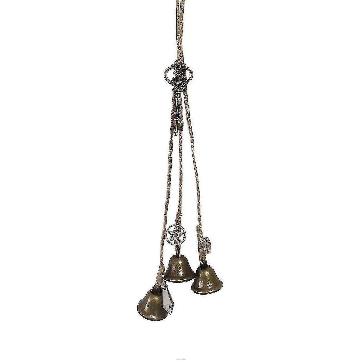 Seasonal & Holiday Decorations Door Hanger Wind Chimes Positive Energy Decor Home Protection Bells H
