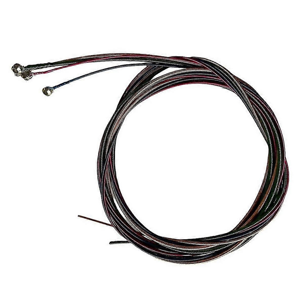 For 4 String Electric Bass String Set Guitar Bass Strings Colorful