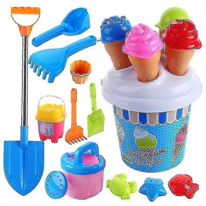 Beach Set Ice Cream Cake Series Sand Mould Set 13 Piece Set
