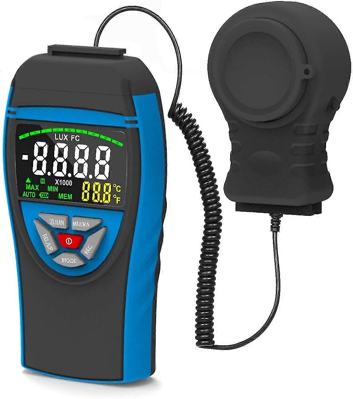 Detachable Digital Light Meter Blue