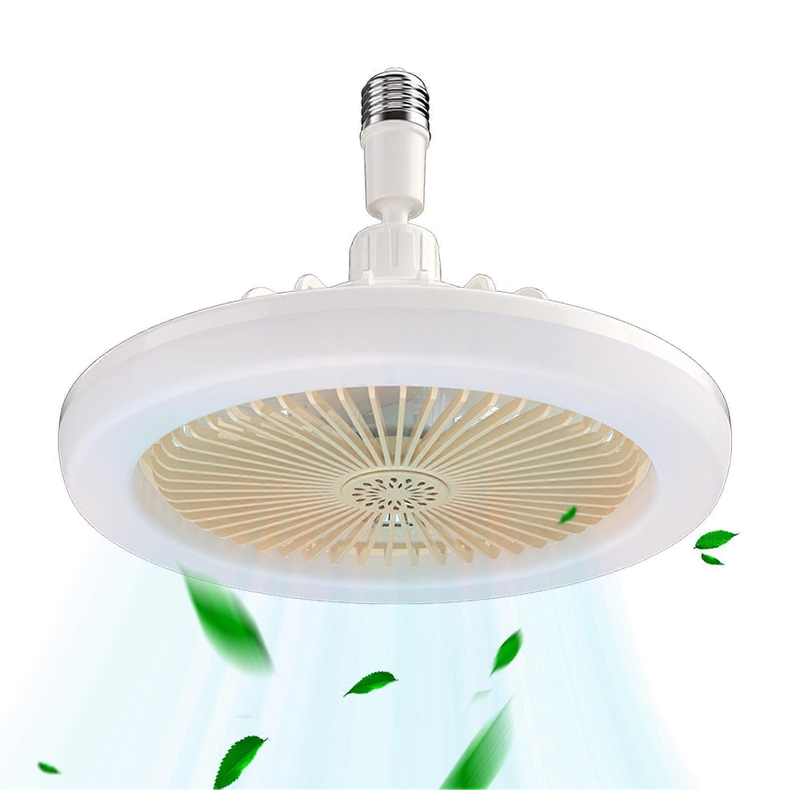 LED Ceiling Fan with Lights for Bathroom and Bedroom | Remote Control Modern Light Yellow Fan with Lamp and Cooling Function