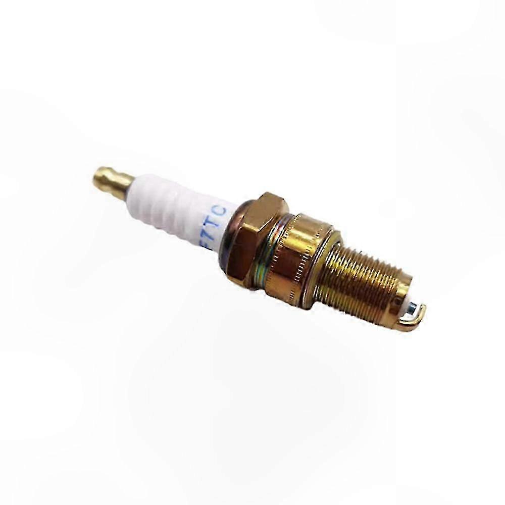 Spark Plug Compatible with Gasoline Generator Four Stroke Engine Accessory F7tc Replacement Part