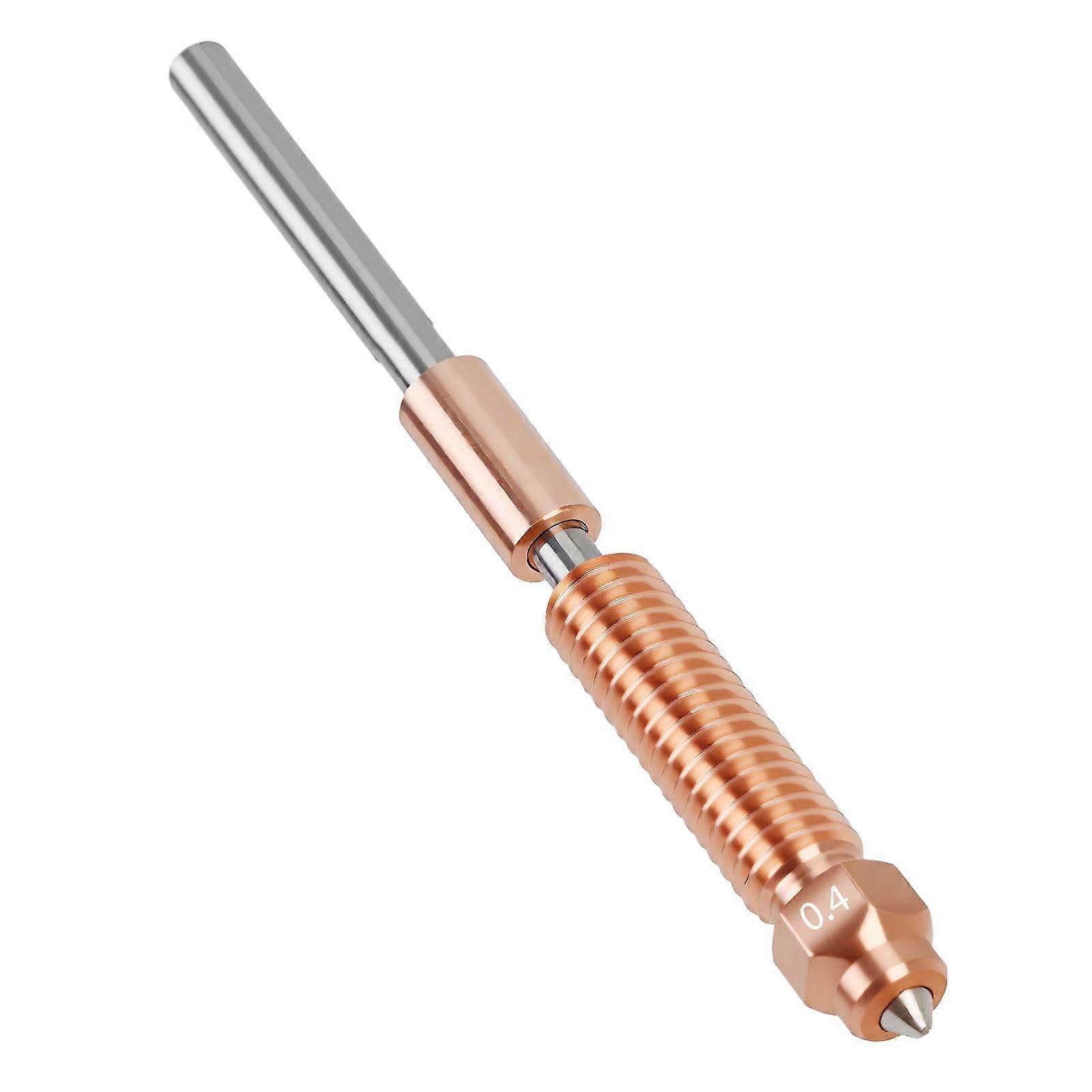 Nozzle 0.4mm For Creality K1C Unicorn QuickSwap Copper Titanium Heatbreak Hardened Steel Flow For Ender 3 V3 Plus