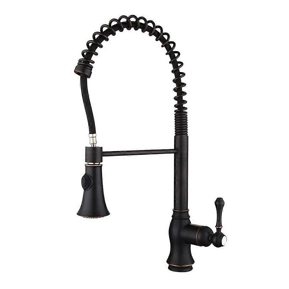 Faucets Kitchen Vertical Vegetable Pot Faucet PullOut DualMode Nozzle Hot and Cold Taps