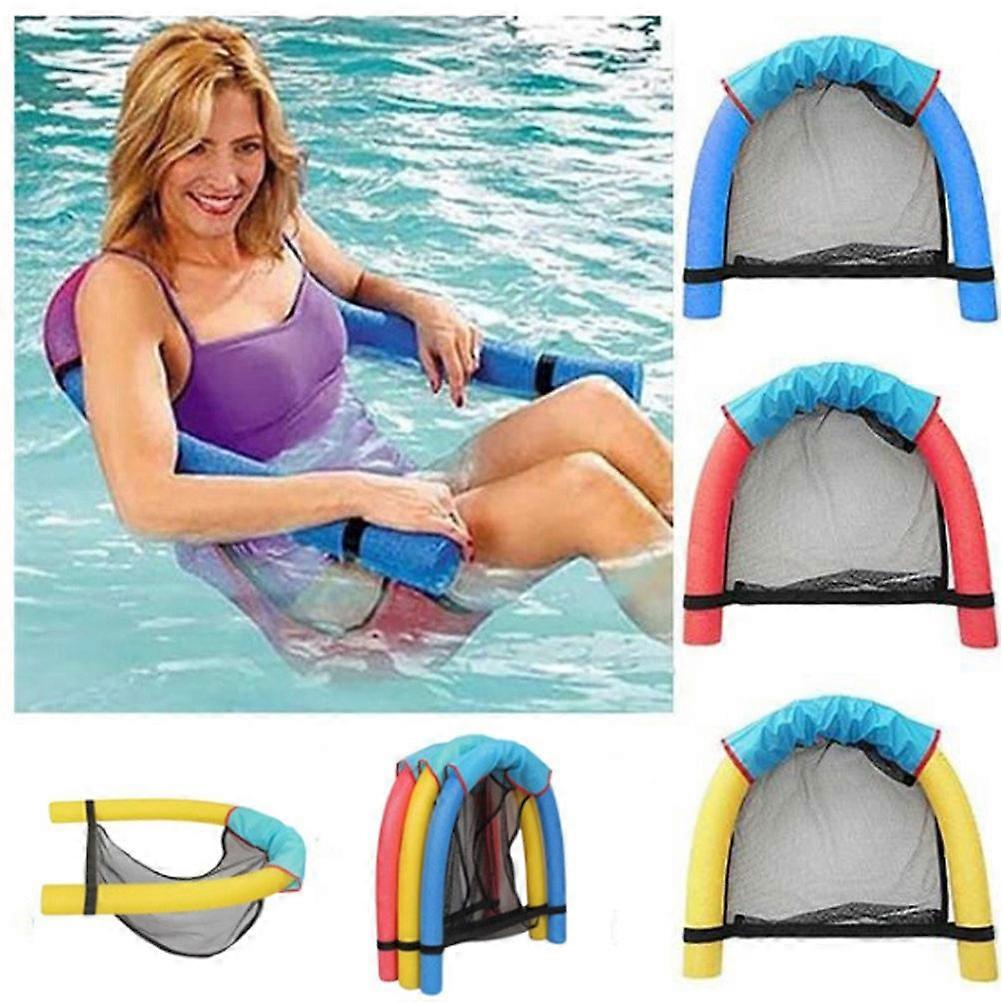 Swimming Floating Chair Solid Rod for Learning Swimming Green