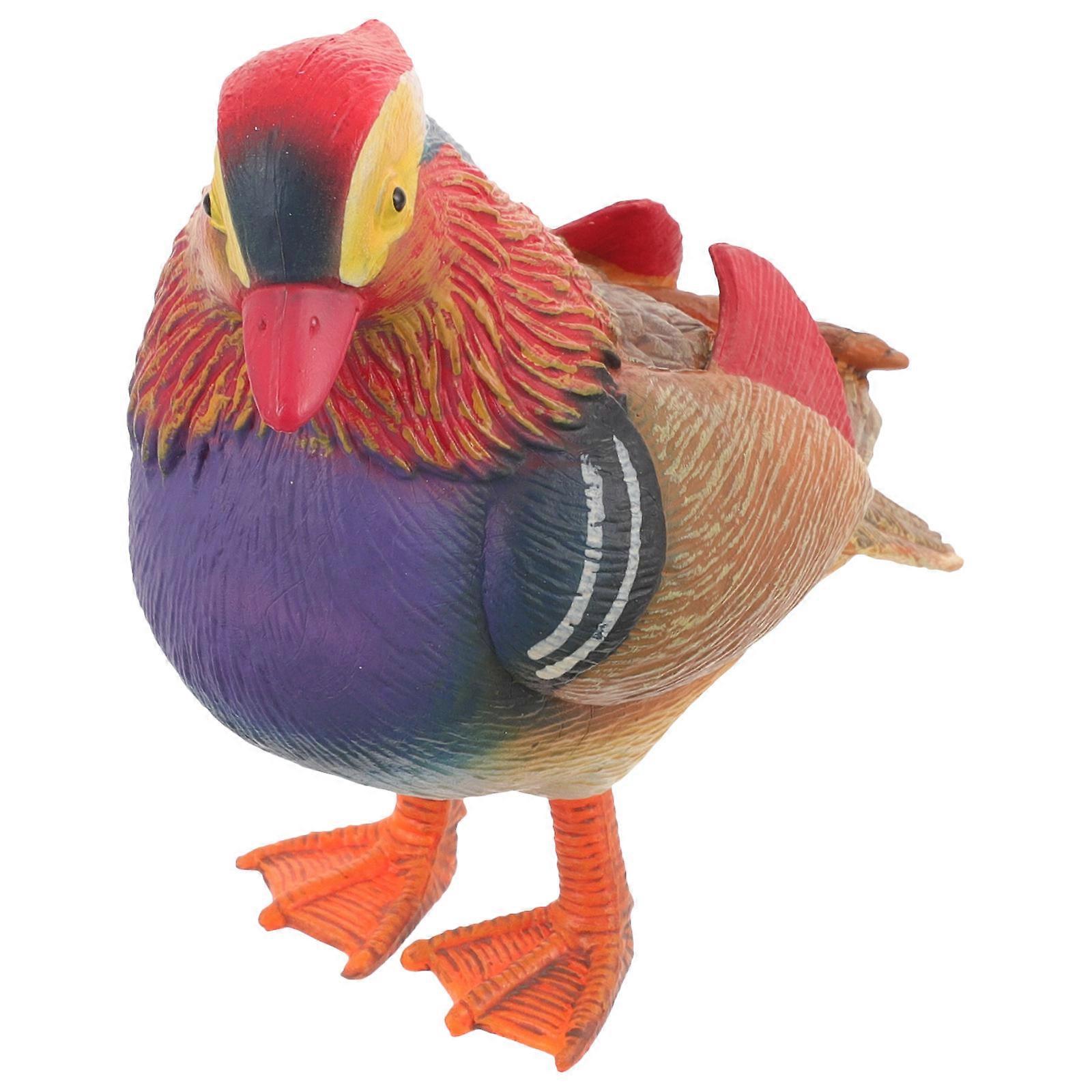 Fake Bird Decoration 2Pcs Simulation Bird Figurines for Home Decor
