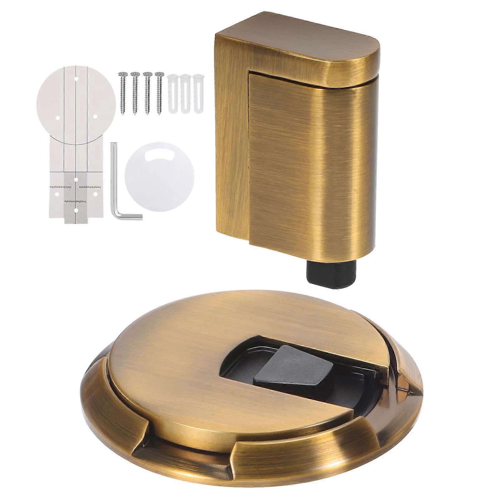 Windproof Mechanical Door Stopper for Door Use 5Pcs Heavy Duty Zinc Alloy