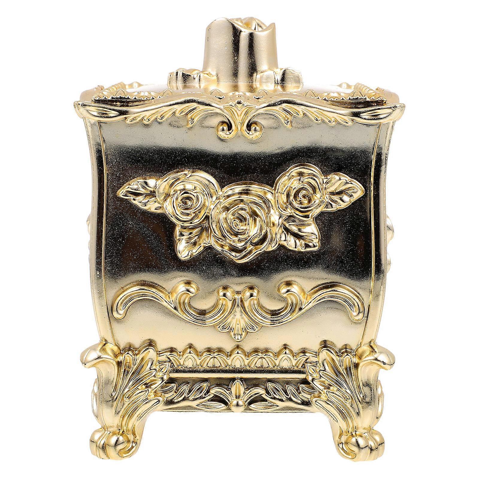 Household Cotton Pad Box Embossment for Makeup Sponge Storage