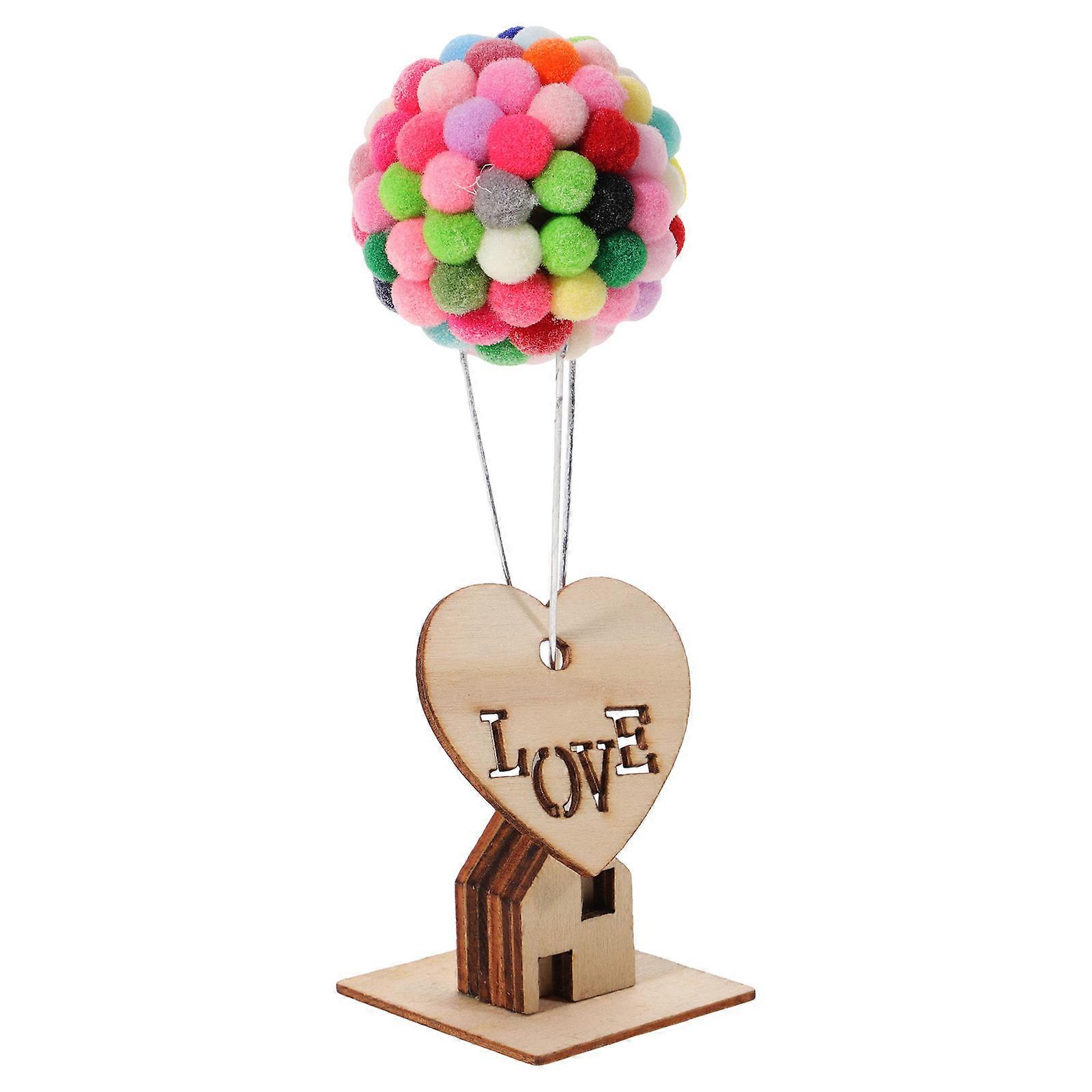 Multi Material Car Dashboard Decoration for Decor 5Pcs Vehicle Ball Balloon Ornaments
