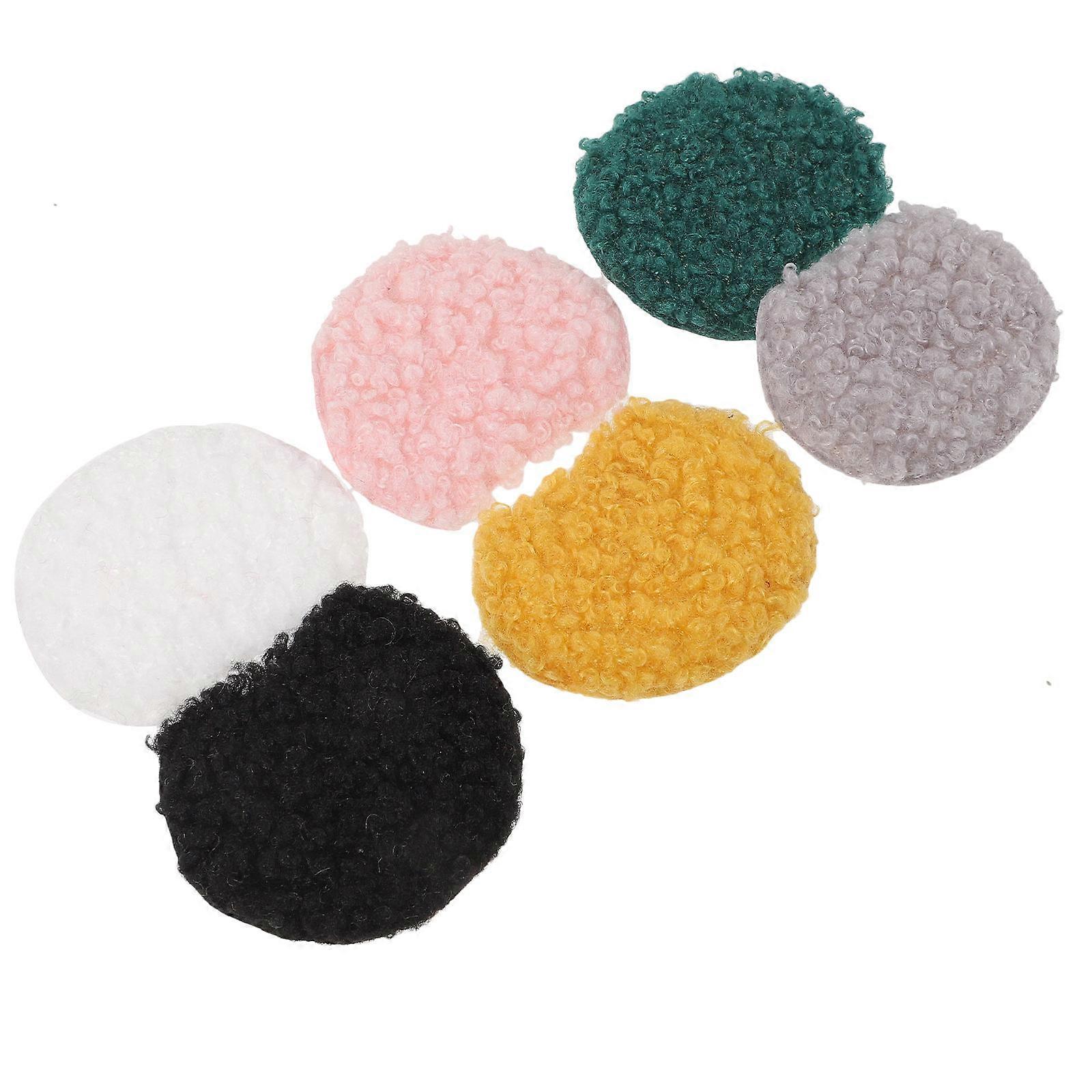 DIY Plush Animal Ears For Hair Clip Craft Projects 36 Pcs Assorted Color Comfortable Material