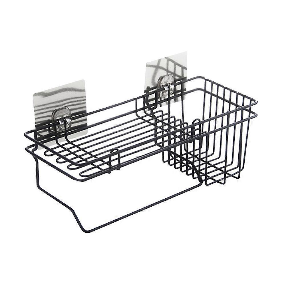 Kitchen Tools Punch Free Sink Sponge Holder with 2Pcs for Organized Space