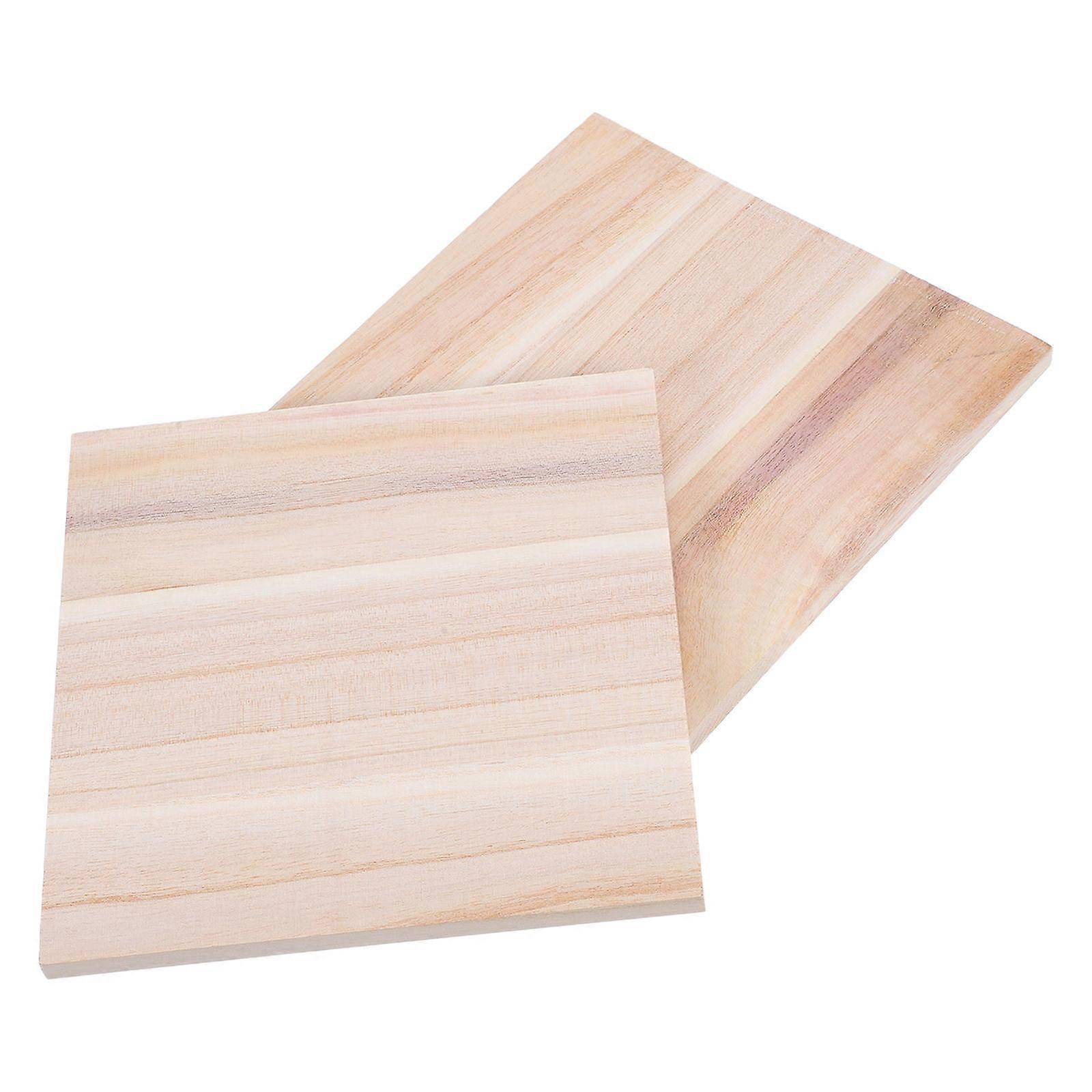 Wood Boards for Crafting Rectangular Closet Partition Board for Storage 4Pcs