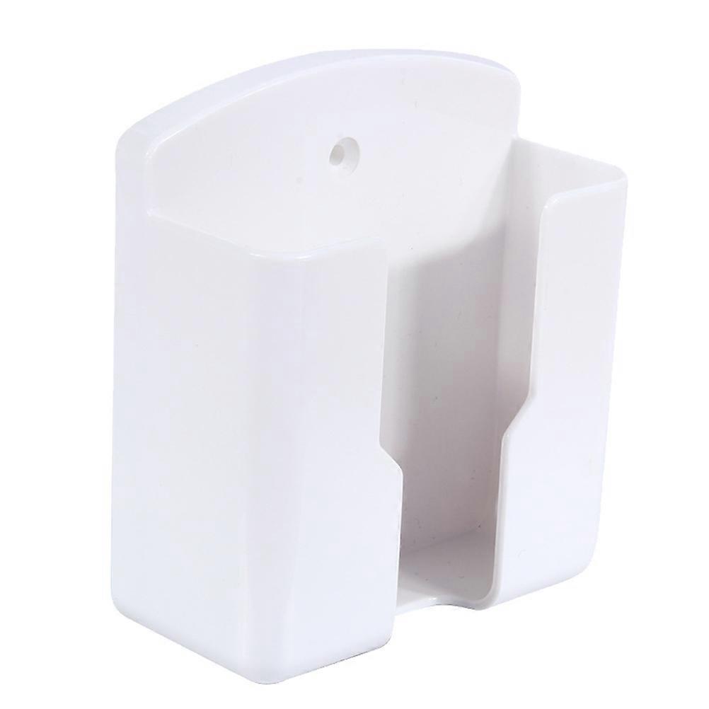 Remote Controller Storage Box for Storage Use 3Pcs White Wall Mounted Design